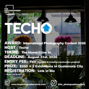 Techo - International Photography Contest 2026