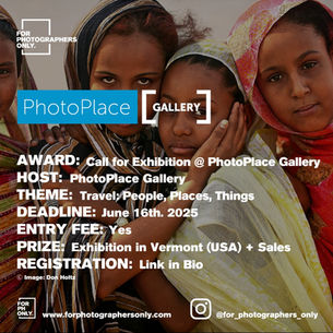 PhotoPlace Gallery - "Travel: People, Places, Things" Call for Exhibition