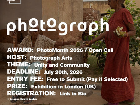Photograph Arts - PhotoMonth Call for Entries 2026