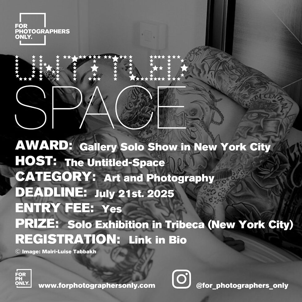 The Untitled Space - Solo Show Spring / Summer 2026