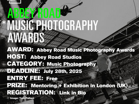 The Abbey Road Music Photography Awards 2025