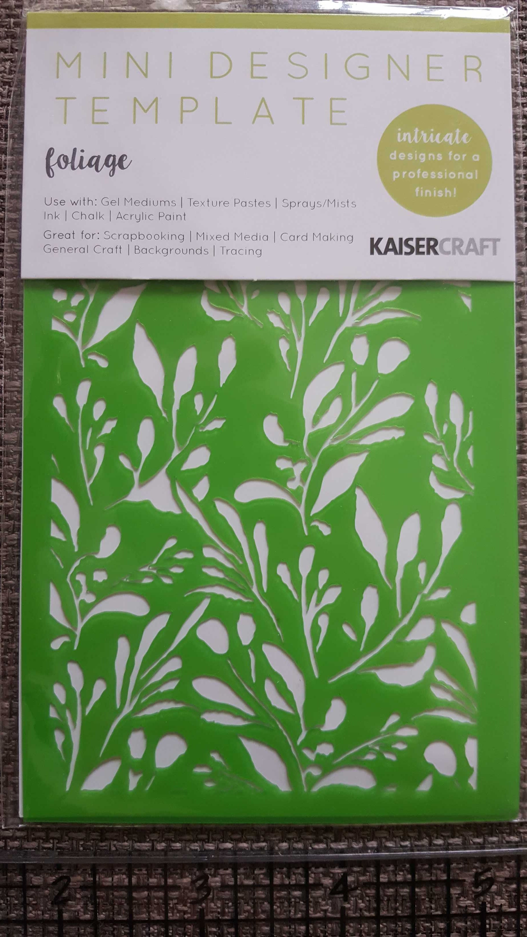 שבלונת צמחים KaiserCraft