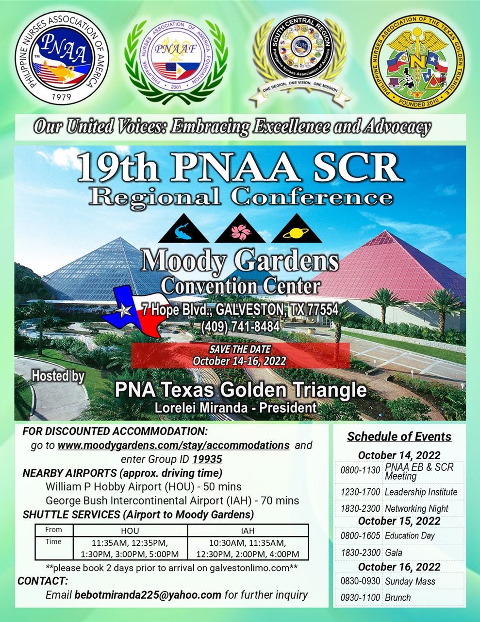 Events Philippine Nurses Association of San Antonio, Inc. (PNASA)