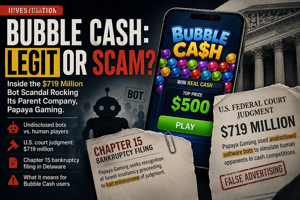 Is Bubble Cash Legit