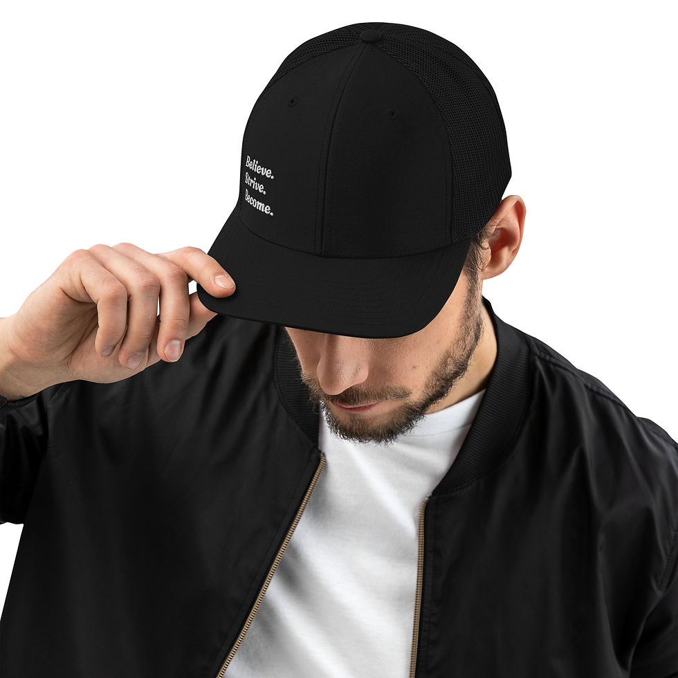 Thumbnail: BSB Premium Mid Profile Snapback Trucker Hat