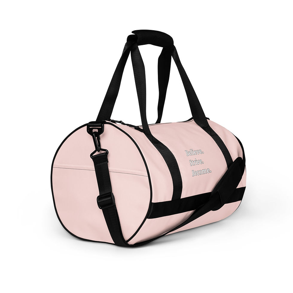 Thumbnail: BSB Premium Misty Rose Pink Gym Bag