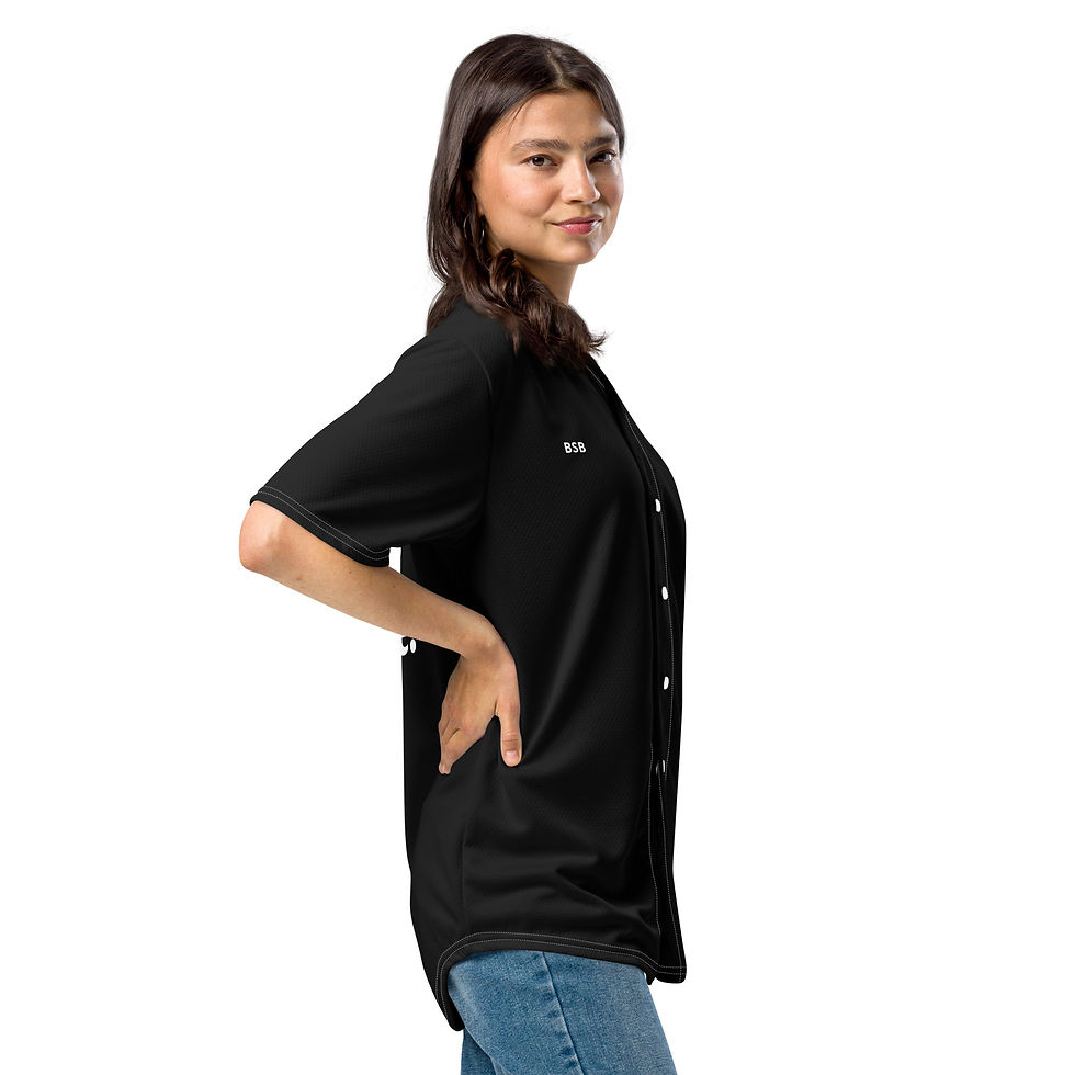 Thumbnail: BSB Premium Black Baseball Jersey