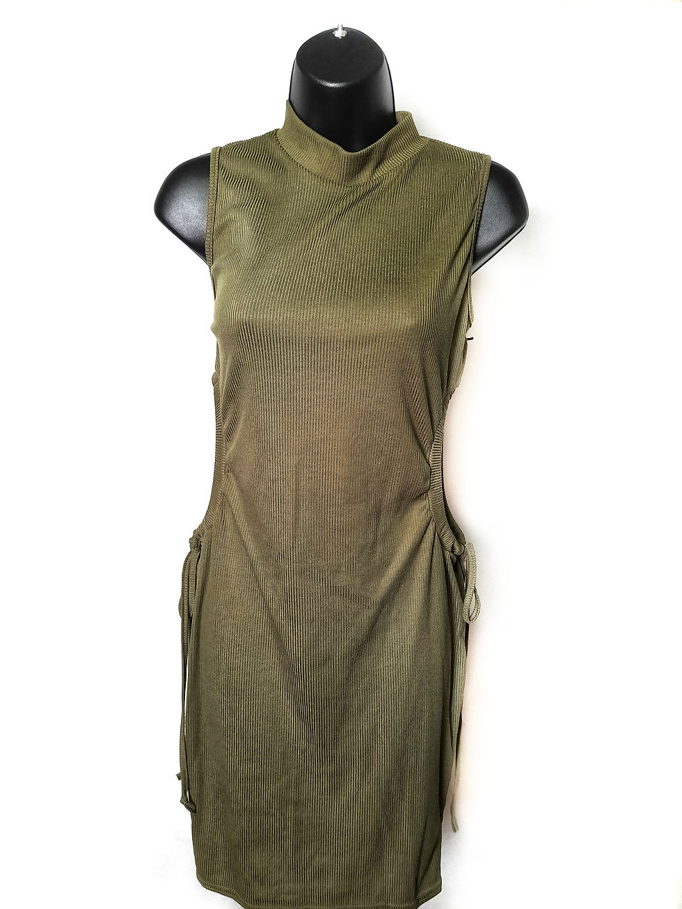 Green Cut Out Dress