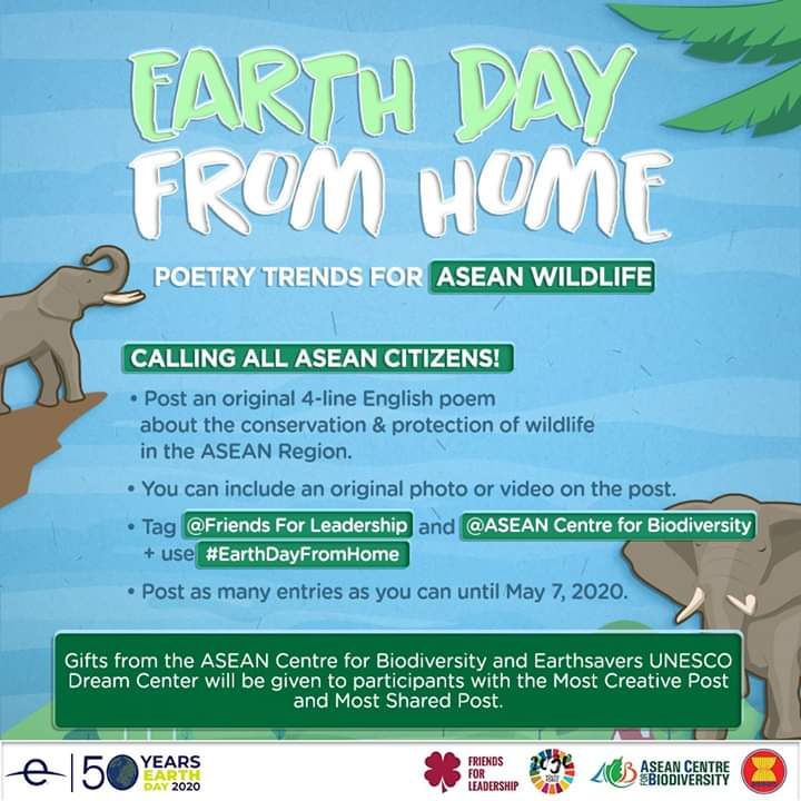 #EarthDayFromHome Poem Making