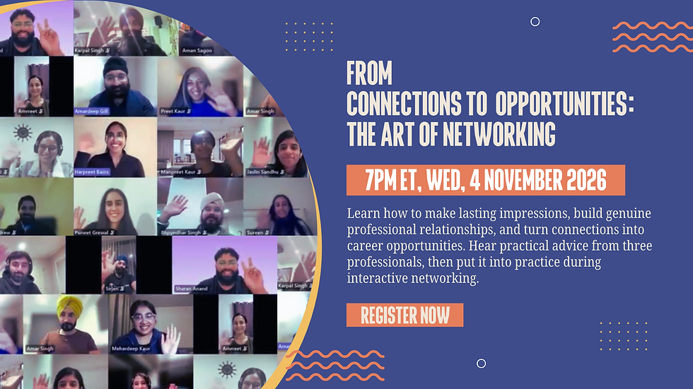 Americas: From Connections to Opportunities - The Art of Networking.