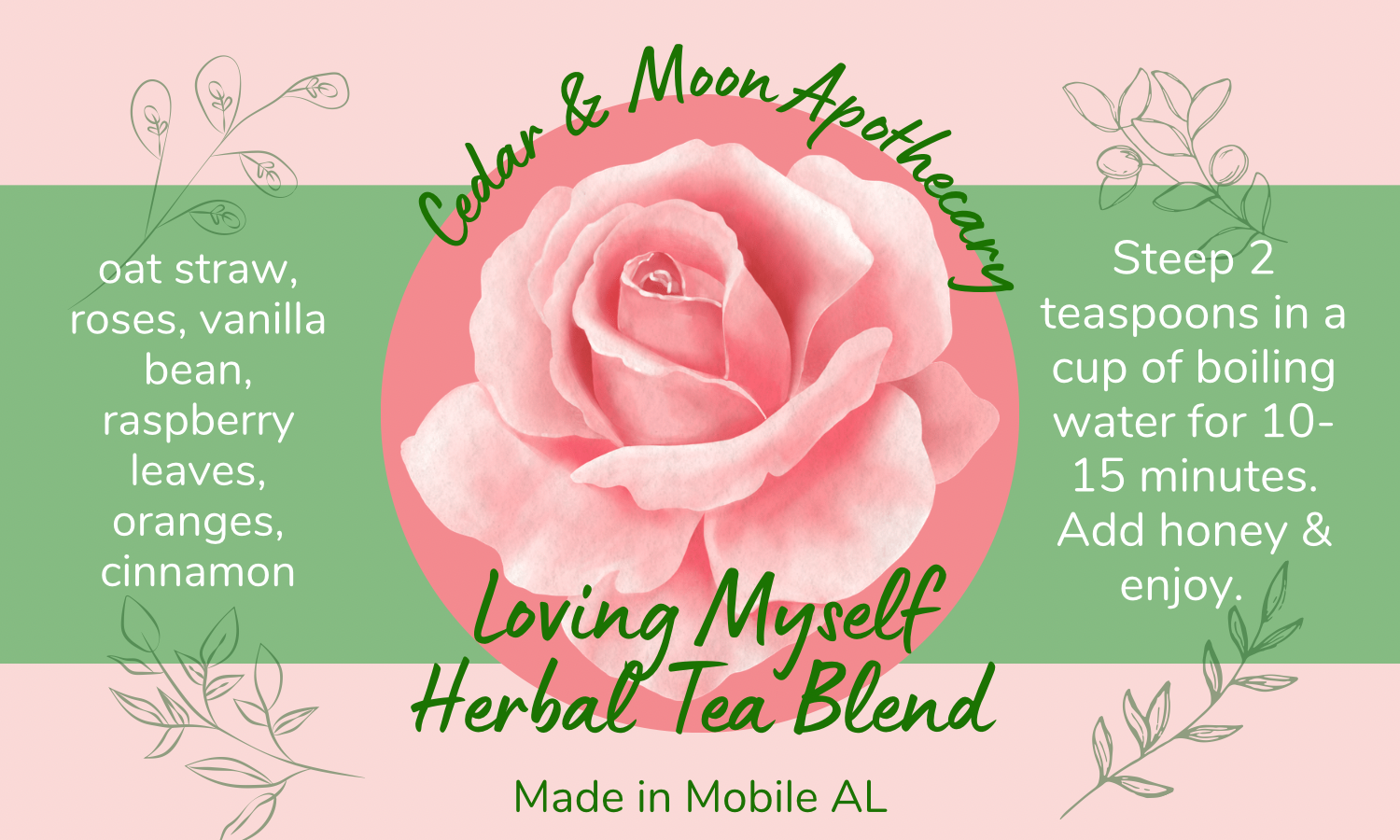 Loving Myself Herbal Tea Blend