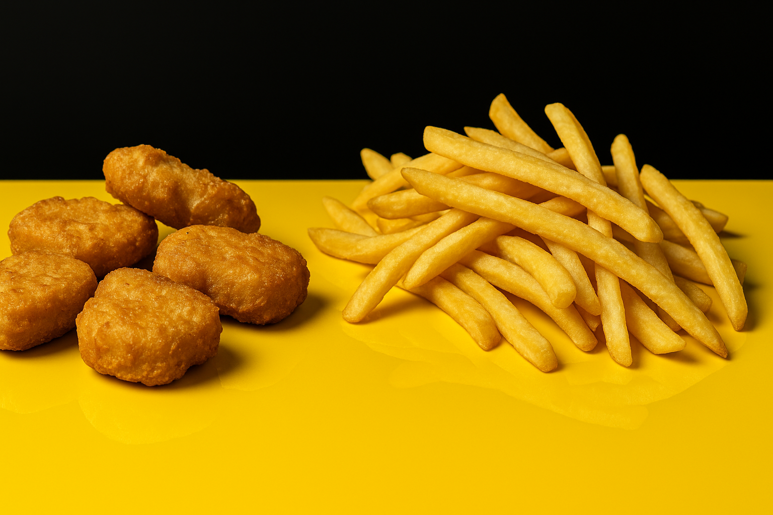 Arranged Food and Objects