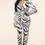 Thumbnail: Zebra Print Pant Suit