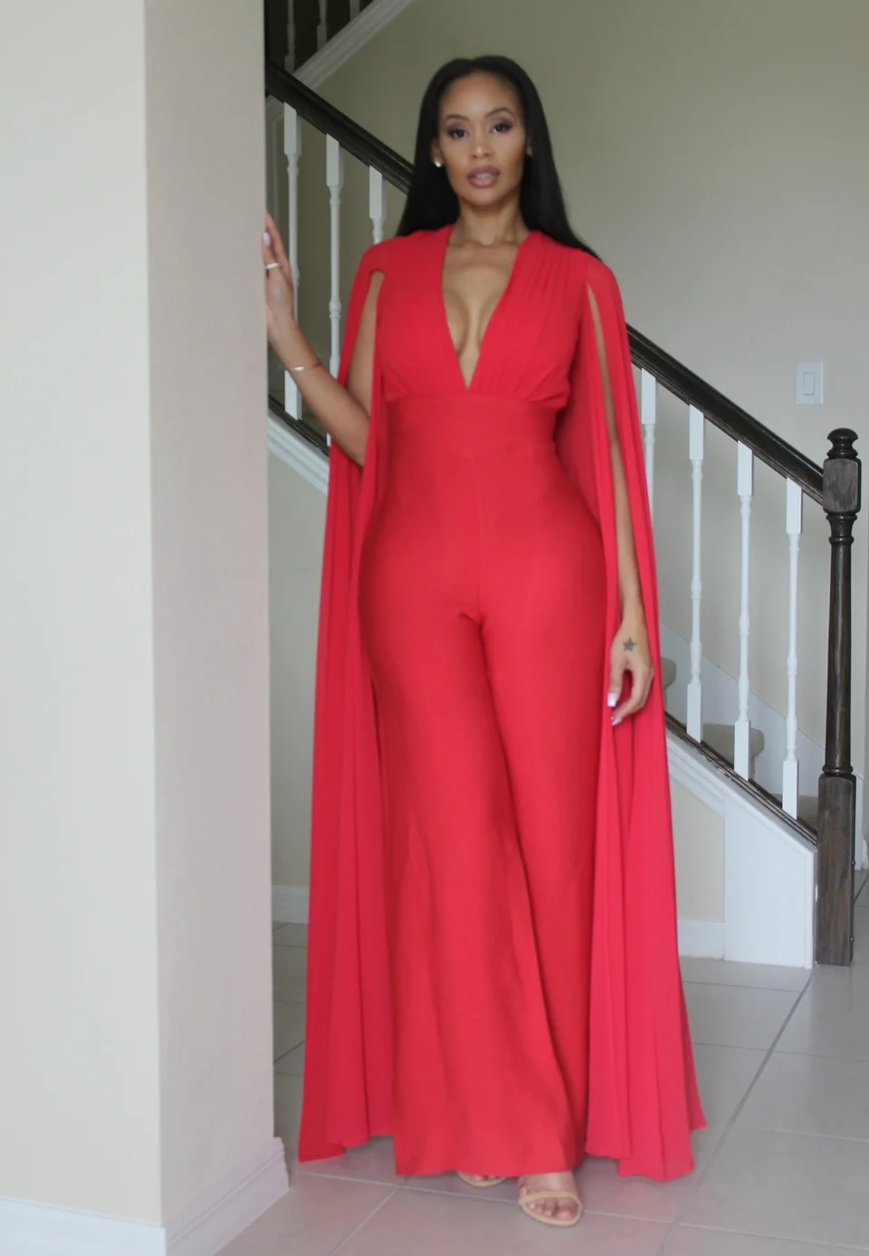 windsor red jumpsuit