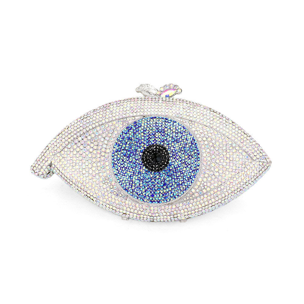 Evil Eye Crystal Purse