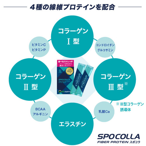スポーツコラーゲン spocolla スポコラ 最終値引 スポコラ ファイバーゼリー グレープフルーツ風味 31包入 3箱 t60205015 SPOCOLLA スポーツ