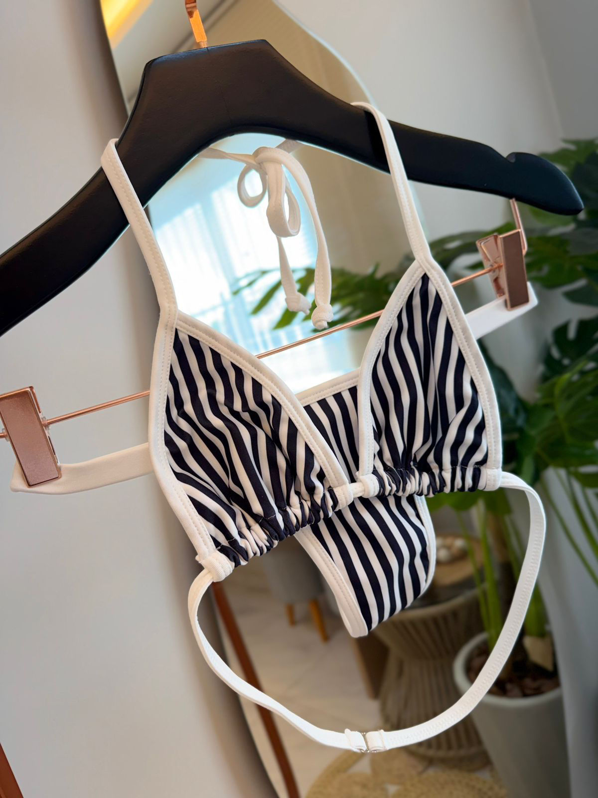 BRONZE FIT RAYÉ NOIR