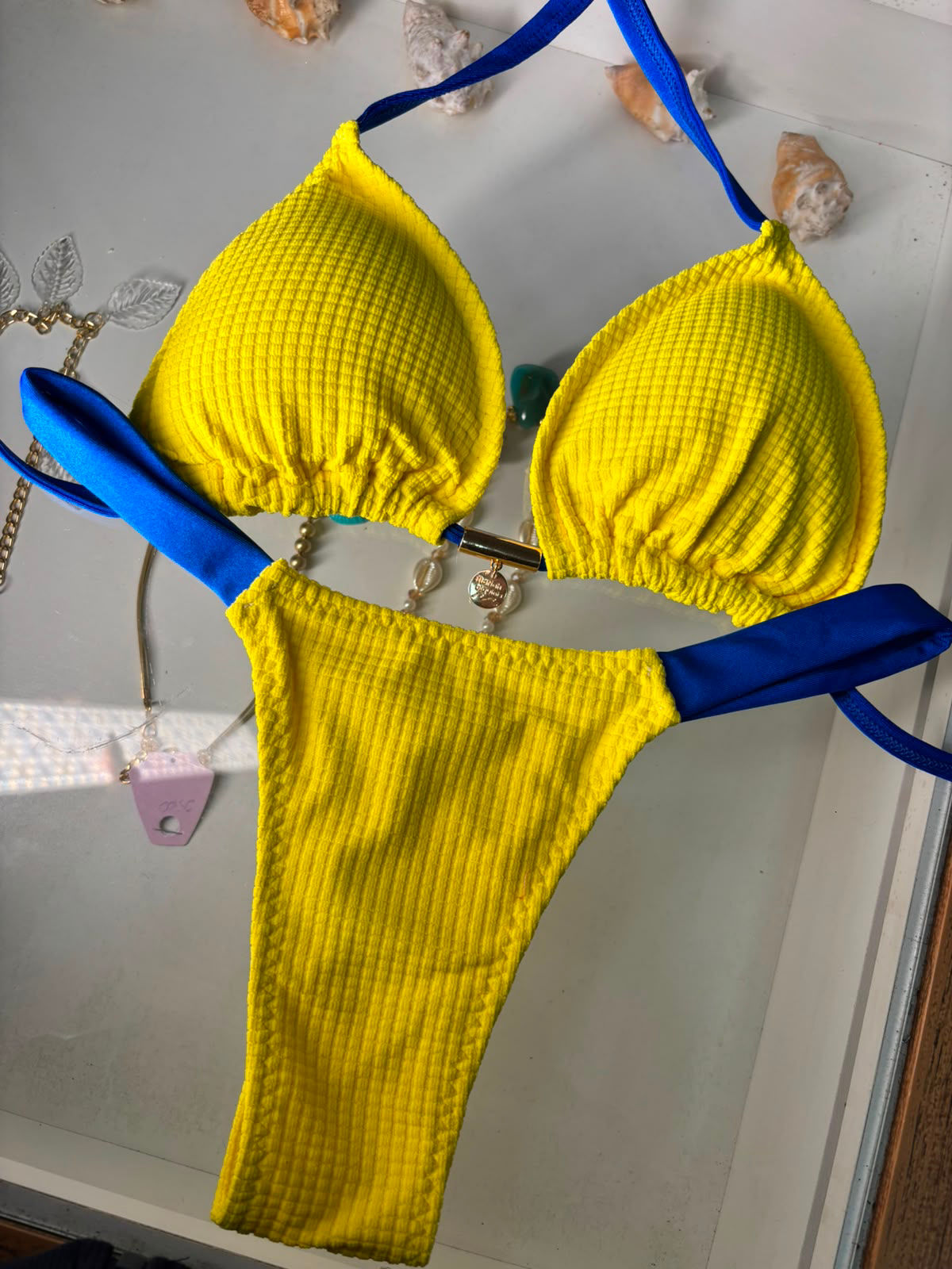 FITY TEX JAUNE / BLEU
