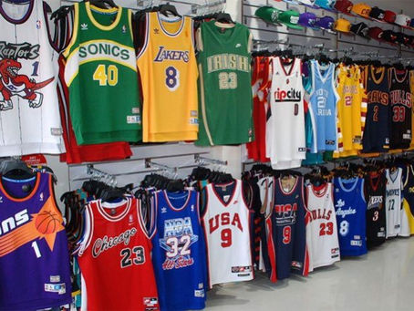 Las playeras más vendidas de la NBA