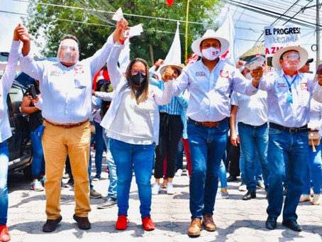 SAGA presencia apertura de campaña de Javier Torres, candidato a la presidencia municipal de Zacatel