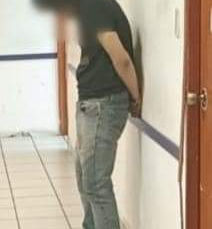 Detienen a un masculino por portación de réplicas de armas de fuego en #Zacatelco.
