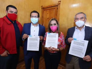 Acuerdan Gobierno Estatal y Federal trabajo para dignificar la vida de los tlaxcaltecas