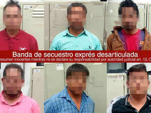 EN UN TRABAJO COORDINADO PGJE, SSC y POLICÍAS MUNICIPALES DESMANTELAN BANDA DEDICADA AL SECUESTRO EX