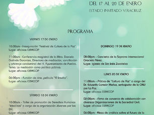 Con “Festival de Cultura de Paz” celebra su 1er. Año Centro de Mediación y Conciliación de Zacatelco