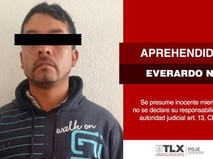 CAPTURA PGJE A IMPUTADO POR VIOLACIÓN OCURRIDA EN 2015