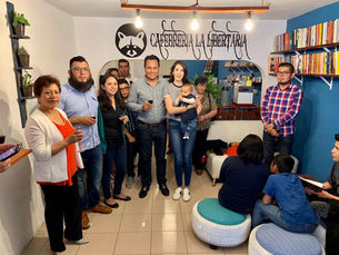 SAGA inaugura Cafebreria “La Libertaria” en Apizaco
