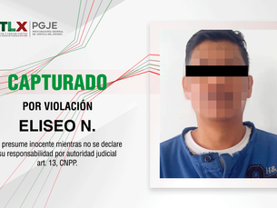 CAPTURA PGJE A MAESTRO DE TELESECUNDARIA POR VIOLACIÓN