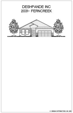 Ferncreek-2031-Front Elev.