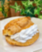 甘酒カスタードと生クリームのW シュークリーム