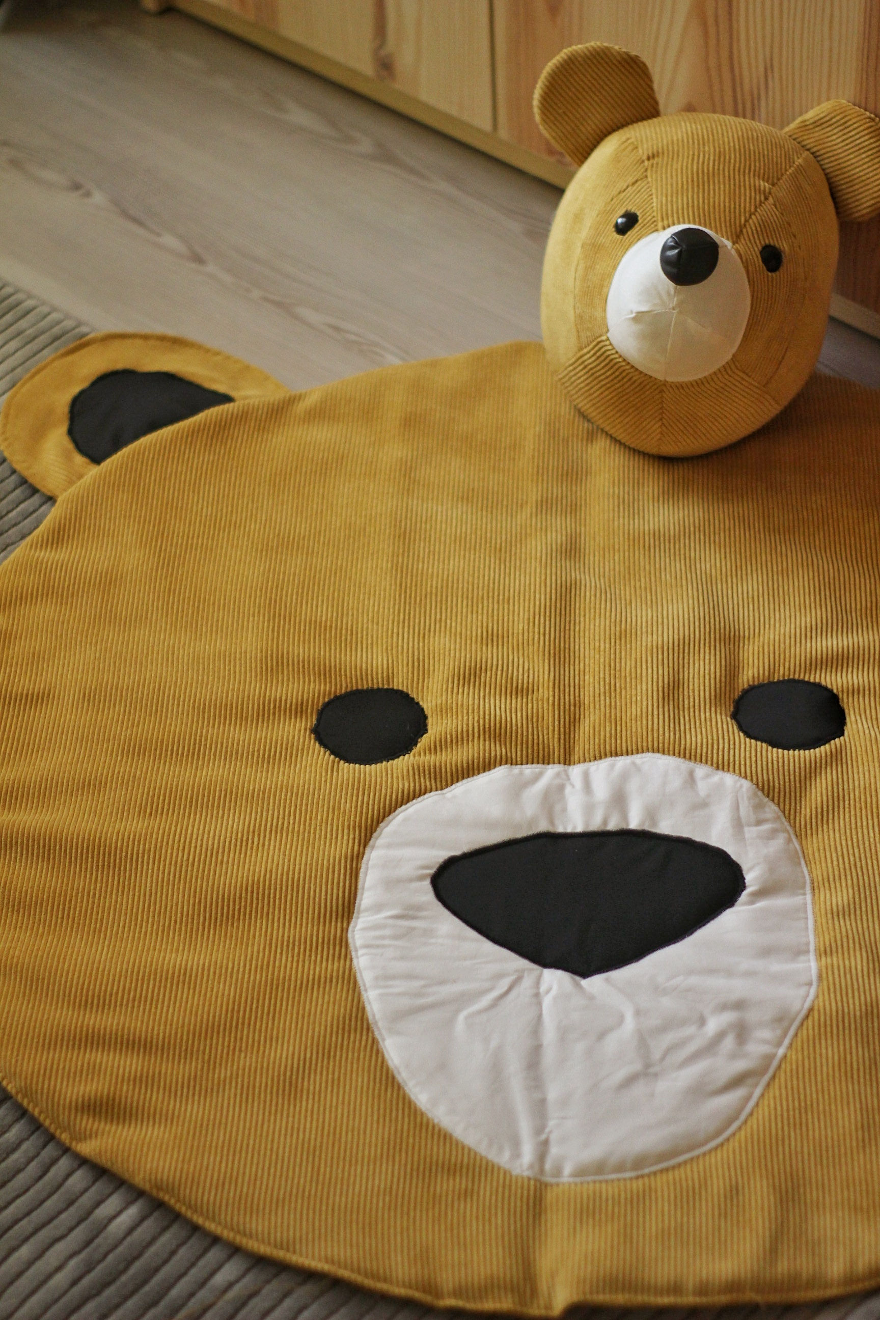 Sarı Ayı Yer/Oyun Matı