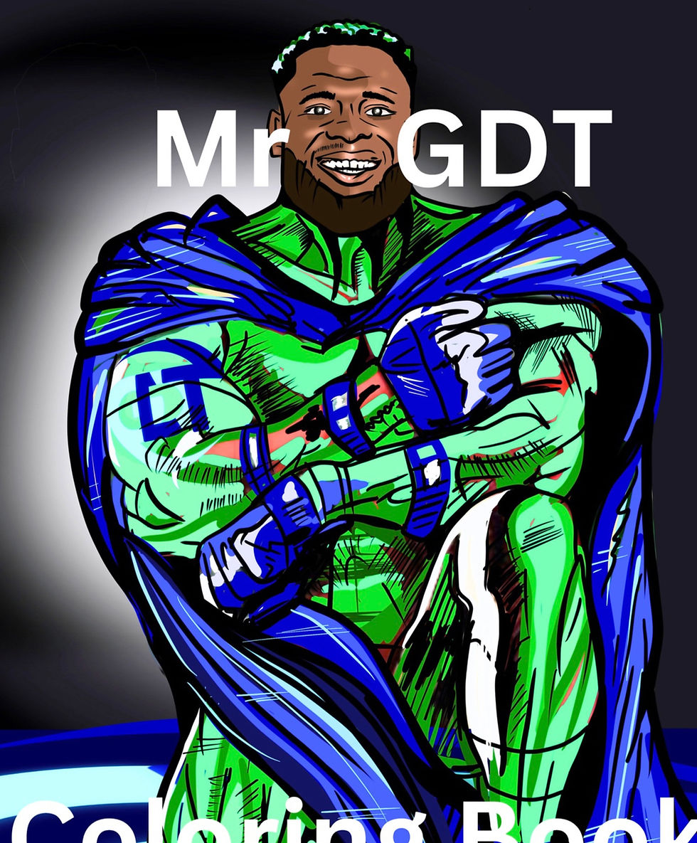Mr. GDT Coloring Book