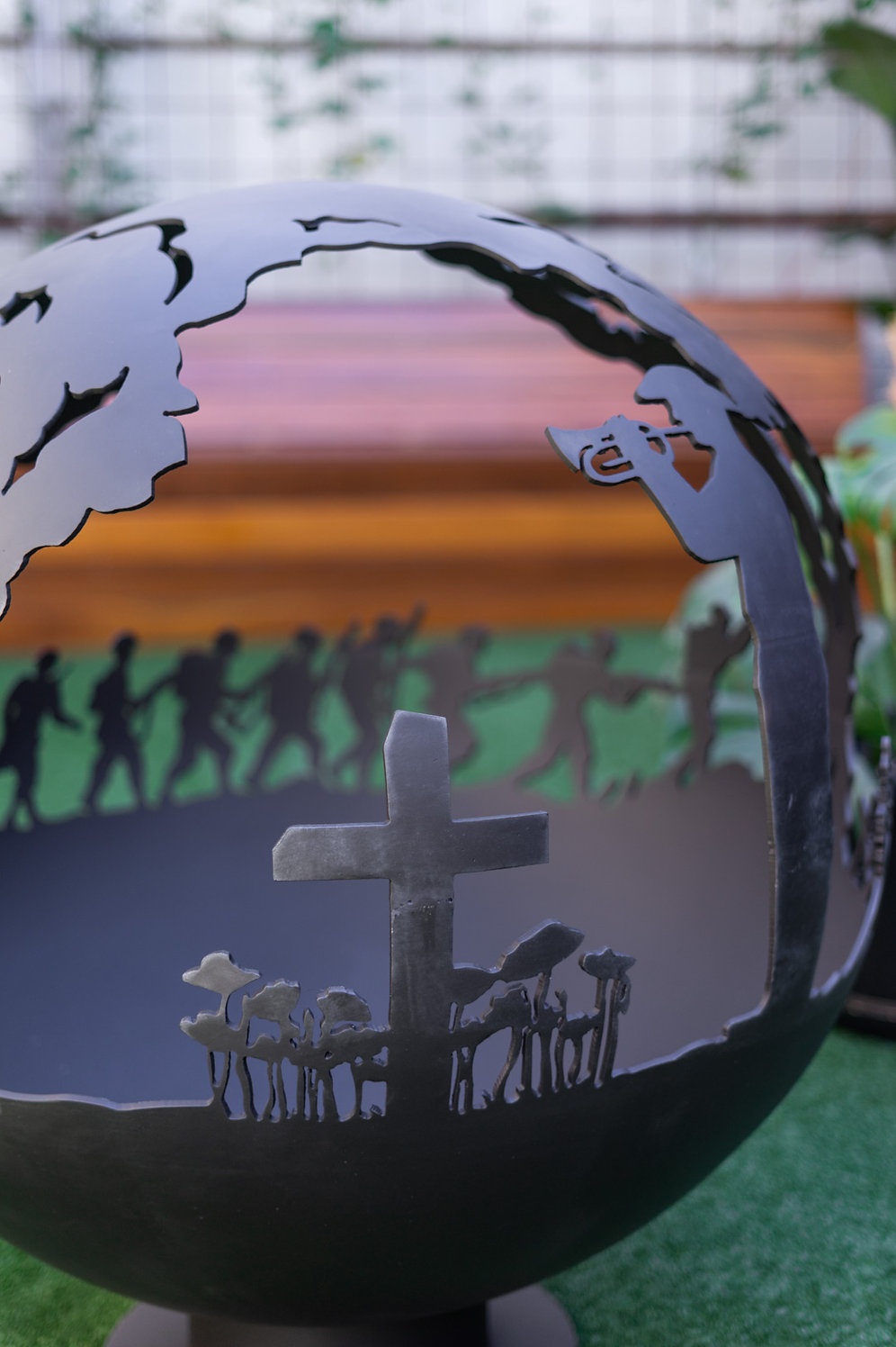 Fire Pit - The Fallen, Lest We Forget | tkofirepits