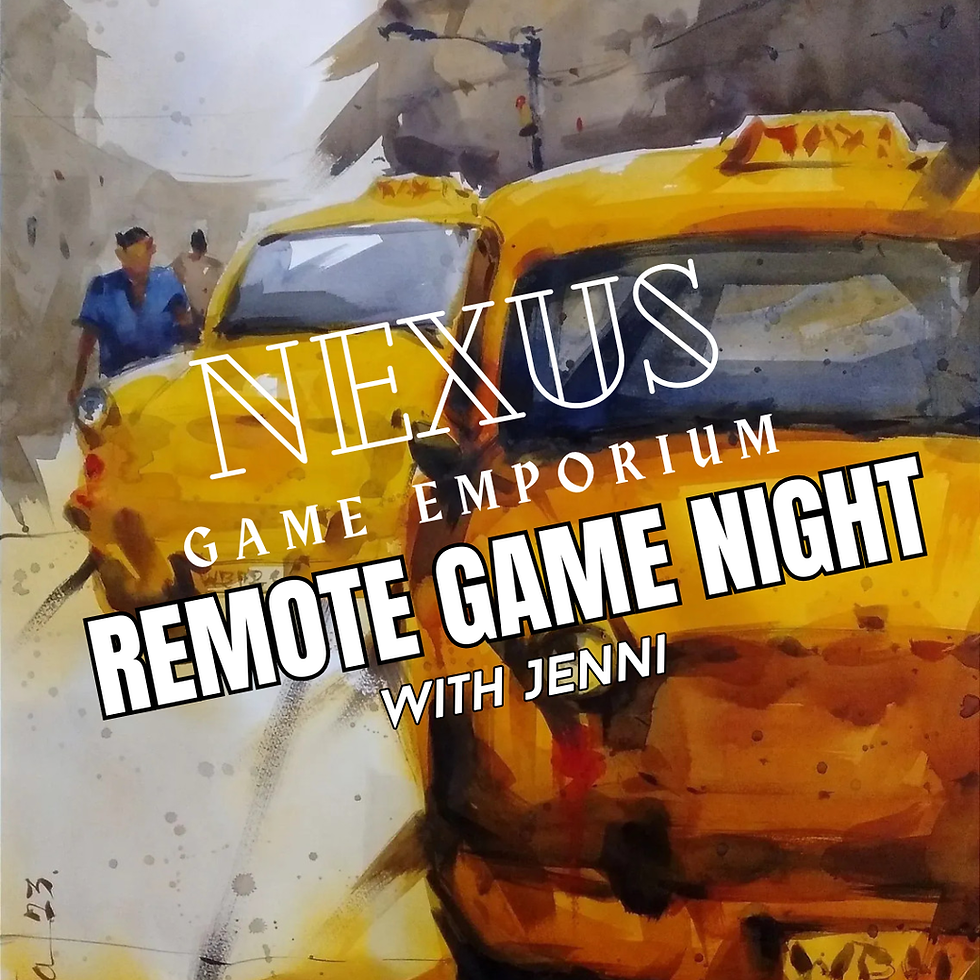 Remote Game Night with Jenni