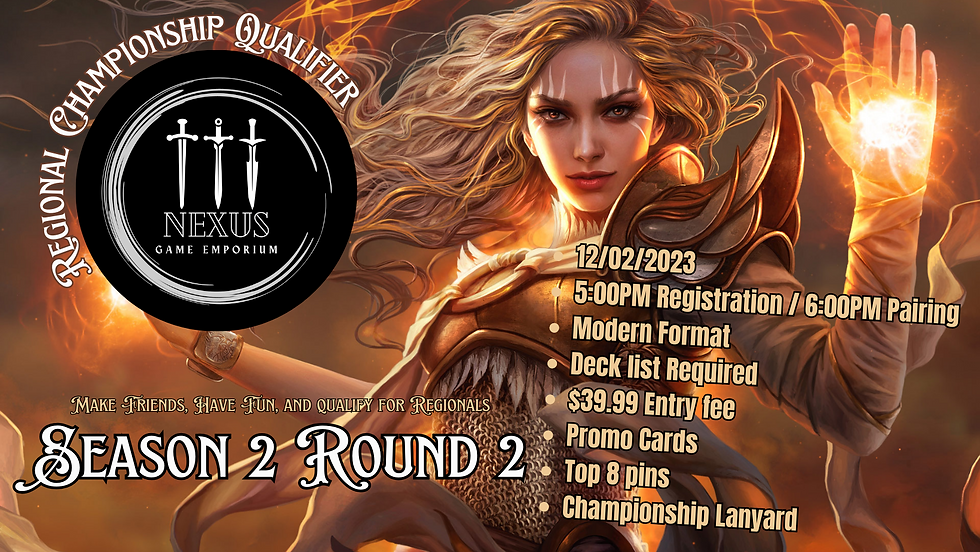 MTG Regional Championship Qualifier