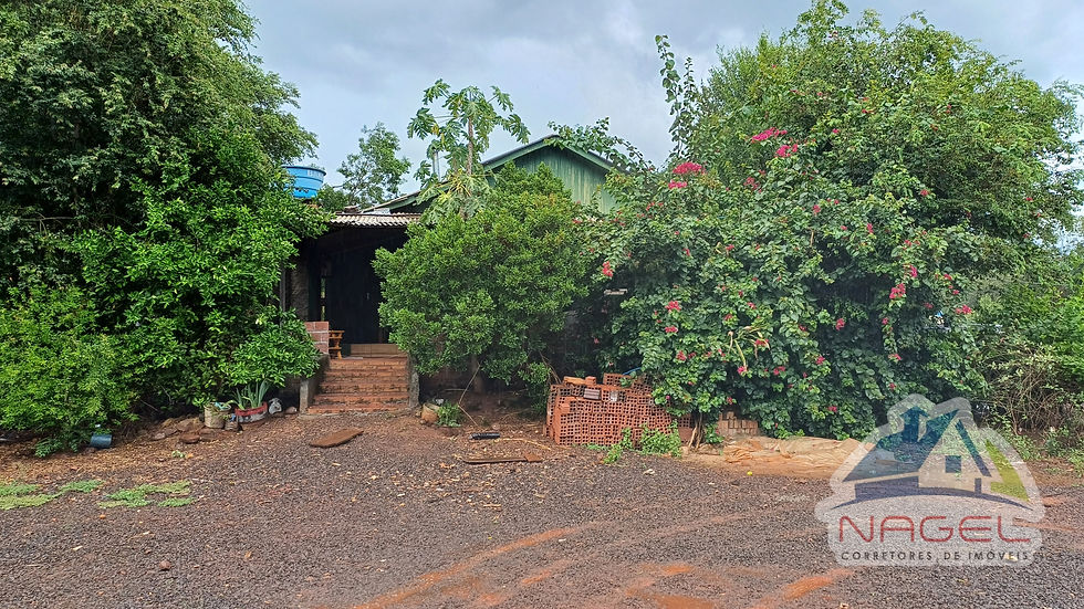 Miniatura: Chácara com Casa de Madeira na Linha Mirim