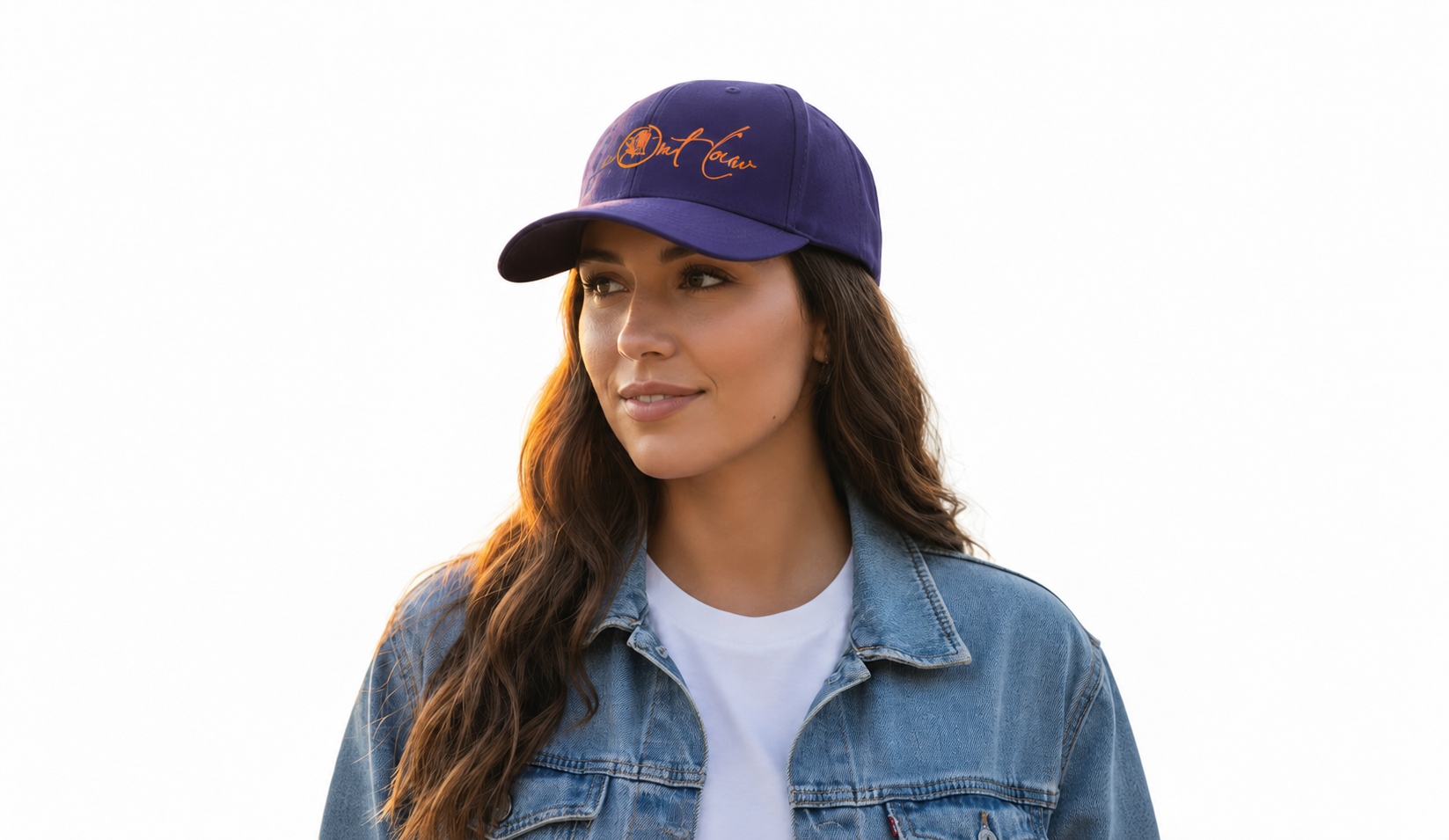 LAKE OUTLAW SNAPBACK HAT (PURPLE AND ORANGE)