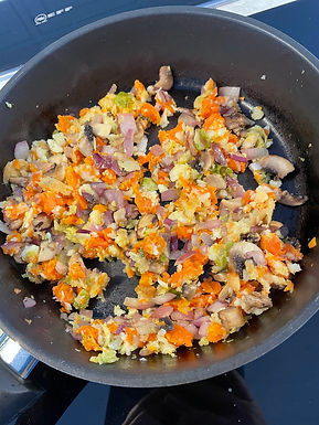 LEFTOVER VEG HASH