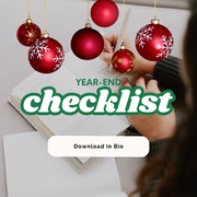 Year-end Checklist