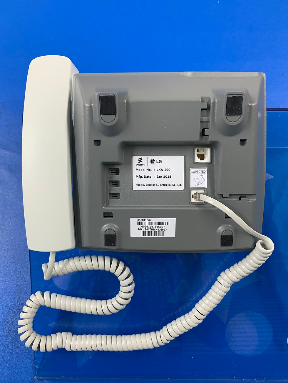Thumbnail: LKA-200W  โทรศัพท์อนาล็อก  ERICSSON-LG  Analog Phone(White) By Order