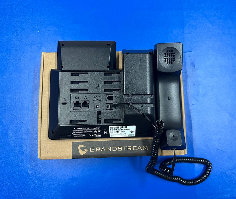 Thumbnail: Grandstream GRP2613W  SIP Phone Gbit,WiFi6 (2.4& 5Ghz),4 Lines,2 SIP