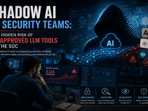 "Shadow AI” in Security Teams: The Hidden Risk of Unapproved LLM Tools in the SOC
