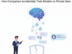 When AI Chatbots Leak Secrets: How Companies Accidentally Train Models on Private Data