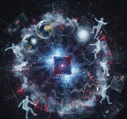 The fractal complexity of the future: Why AI amplifies, rather than eliminates, economic uncertainty.