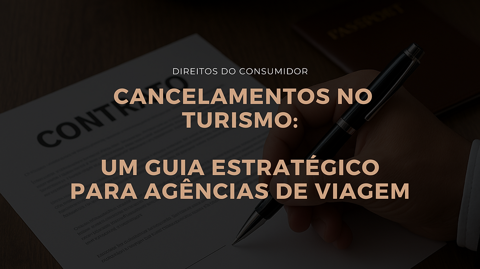 Cancelamentos no turismo: Um guia estratégico para agências de viagem