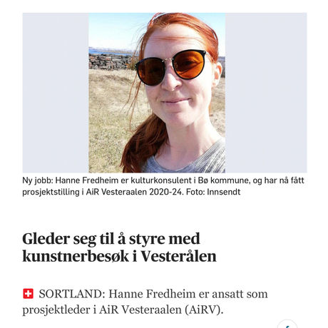 Prosjektleder for AiRV