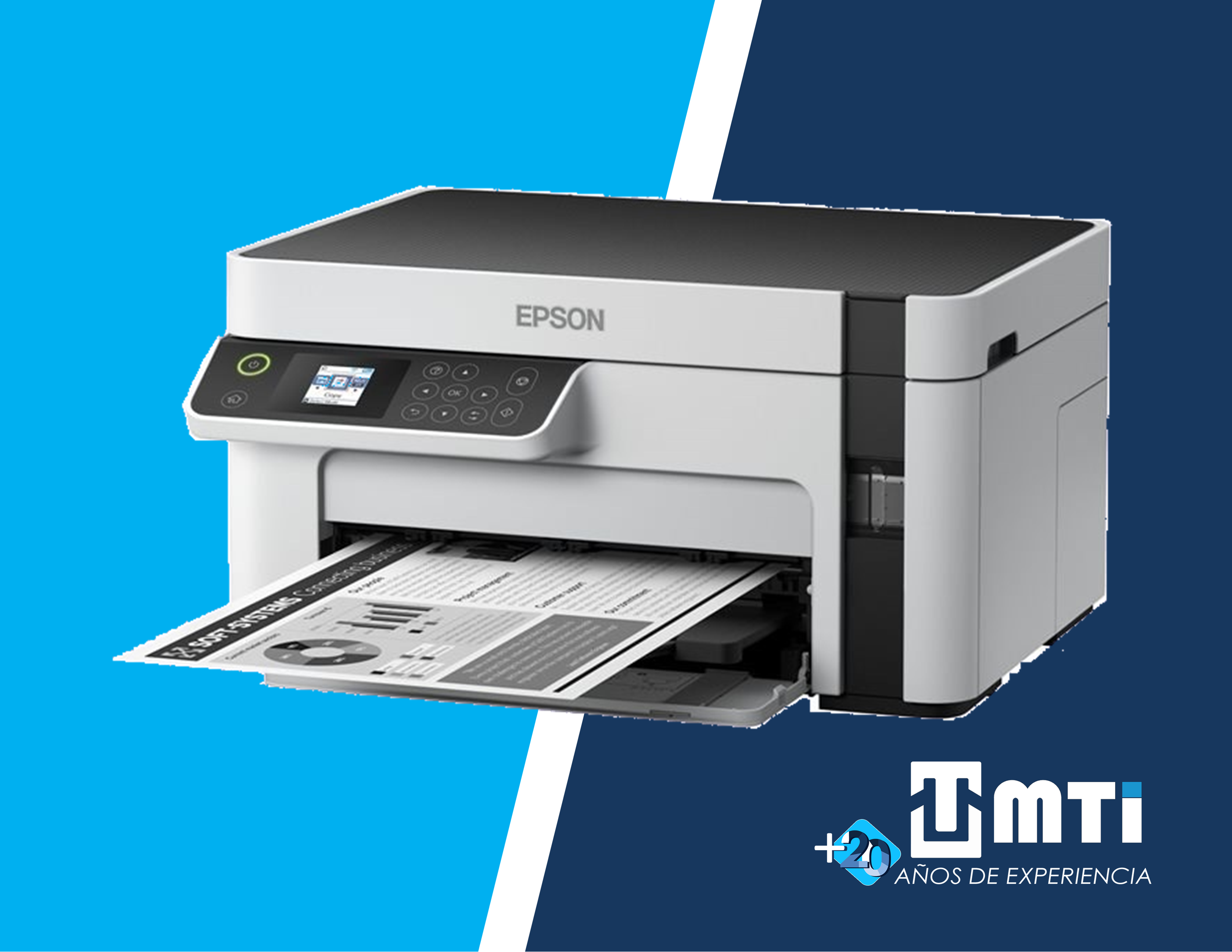 Impresora Epson Monocromatica EcoTank M2120 | MTI